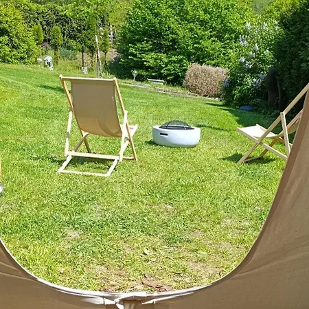 Роскошный шатер Tee-pee U Honzika Zbecno