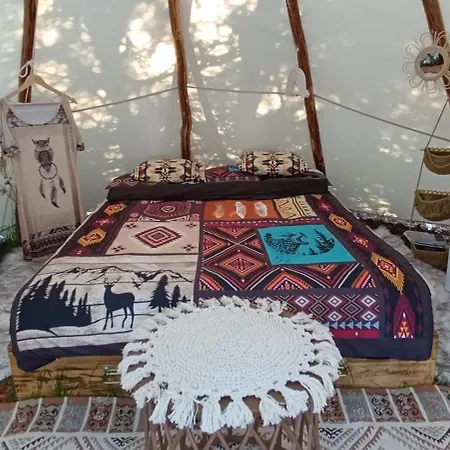 Tee-pee U Honzika Luxuszelt